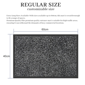 <span class=keywords><strong>Tapis</strong></span> teints en solution personnalisée antidérapante <span class=keywords><strong>Tapis</strong></span> de sol en pvc d'entrée <span class=keywords><strong>Tapis</strong></span> de porte en caoutchouc polyester - Product Image 2