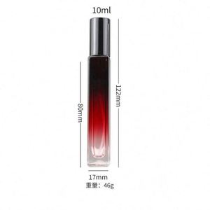 Custom Luxury 10ml Square Travel Perfume Glass Bottles Empty Refillable Fine Mist Pump Sprayer Excellent Sealing Screen Printed - Product Image 6
