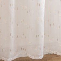 Voilages anti-moustiques modernes exclusifs transfrontaliers, best-sellers, à fils dorés et perles, pour balcon, fenêtre en baie et patio de printemps
