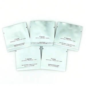 Sachets en plastique pour échantillons cosmétiques, sachets en mylar, 1 ml, 2 ml, 3 ml, 5 ml, 8 ml, 10 ml, emballage personnalisé pour crème et lotion pour soins de la peau - Product Image 6