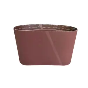 P60/80/120 GRIT 10*330mm oxyde d'aluminium ou carbure de silicium abrasif émeri bande de ponçage pour ponceuse