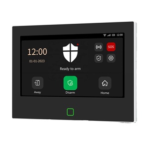 Système de sécurité domestique Staniot avec écran tactile HD 7 pouces, sans fil LoRa et filaire, alarme 4G et Wi-Fi, système d'alarme antivol 4G <span class=keywords><strong>GSM</strong></span>, mise à niveau OTA - Product Image 1
