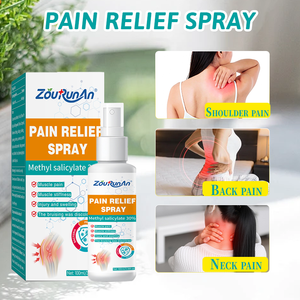 Spray analgésique rapide OEM Zourunan 100ml, méthylsalicylate 30%, pour raideurs musculaires et articulaires, blessures sportives, soin des contusions, usine GMP - Product Image 5