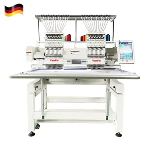 Machine Tajima 2 Head High Quality Embroidery Machine Price For Hat Tshirt Finished Garment