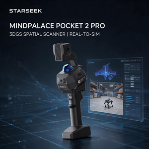 เครื่องสแกนสามมิติ MindPalace Pocket2 Pro Multi Source Fusion พร้อมแอปพลิเคชัน MindCloud Studio ในตัว สำหรับการทำงานร่วมกันเป็นทีม รองรับการใช้งานกับหุ่นยนต์ และสกรู - Product Image 1