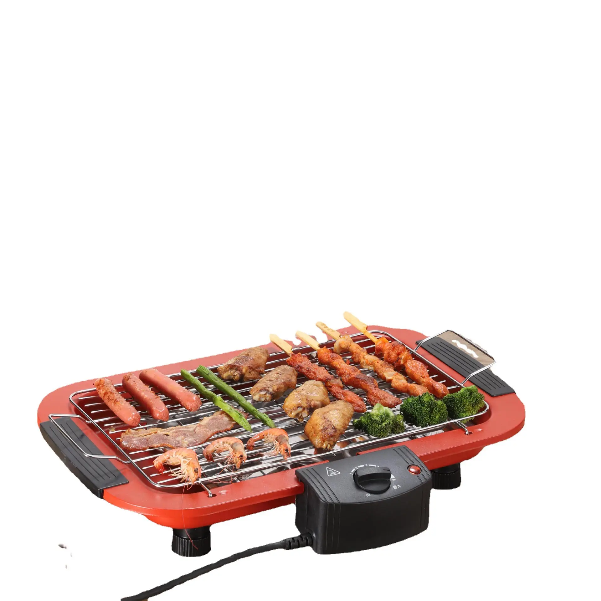 Zogifts esterno uso cucina interna portatile barbecue elettrico Grill con acciaio inox tubo di riscaldamento produttori