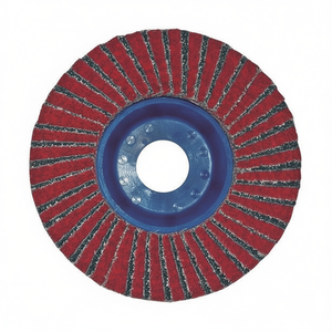 Disco de Láminas de Corindón TTAKE 115x22 mm, Grano 120, para Lijar Metal y Acero - Product Image 2