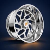Rines SRD Personalizados de Perfil Cóncavo Profundo H 6x135 6x139.7 8x170 de 22, 24 y 26 Pulgadas para Chevy Silverado, GMC Sierra, Tundra, Ram 1500