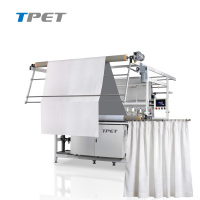 Machine à ourler automatique pour rideaux de grande largeur, solution intelligente avec couture stable et économie de main-d'œuvre pour la fabrication de rideaux