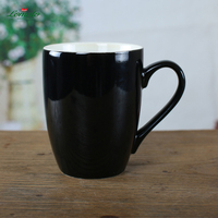 Tasses en céramique personnalisées avec logo, forme tambour, 11 oz, colorées, effet glaçure, prix usine, cadeau, pour la maison, café, eau, pour couple