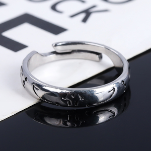 Anillos Ajustables de Anime, Anillo del Personaje Ryomen <span class=keywords><strong>Sukuna</strong></span>, Anillo de Aleación con Grabado de Dibujos Animados para <span class=keywords><strong>Cosplay</strong></span> - Product Image 5