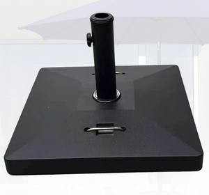 30KGS Concrete Umbrella <strong>Base</strong> Holder <strong>with</strong> Plastic Cover for Promotional <strong>Parasol</strong> - Product Image 5