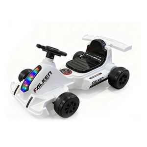 Véhicule musical fonctionnel pour bébé avec éclairage LED, mode d'éveil et pédalier, noir, batterie 6V4Ah offrant une grande durabilité - Product Image 5