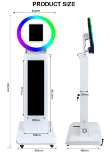 Machine Photobooth iPad <span class=keywords><strong>à</strong></span> écran LCD 29 pouces, en stock dans l'entrepôt étranger, <span class=keywords><strong>logiciel</strong></span> <span class=keywords><strong>gratuit</strong></span> fourni, installation facile, affaires très rentables - Product Image 6