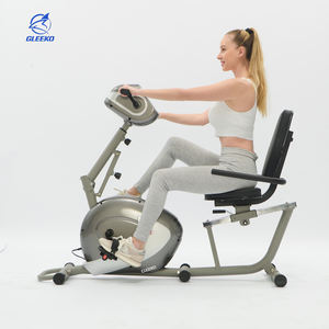 Bicicleta de Ejercicio Plegable Horizontal GLEEKO, Activación por Voz Activa/Passiva, Pantalla LCD, Construcción de Acero, 1 Año de Garantía, Gimnasio en Casa - Product Image 3