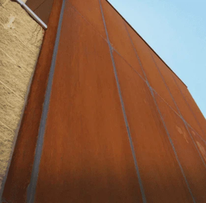 Kits de revêtement de façade en acier corten - Panneaux muraux extérieurs perforés personnalisés - Product Image 1