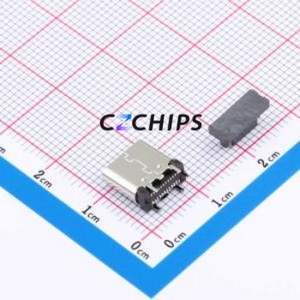 TYPE-C-G08A-2TDWH8.8 USB Connector SMD Connector ( Connector Type: Type-C )( Gender: Female )( Mounting Type: Vertical Mount ) - Product Image 2