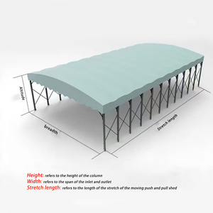 Nhiệm vụ nặng nề ngoài trời carport tán xe lều, chống gió carport, kim loại carport cho xe ô tô - Product Image 3