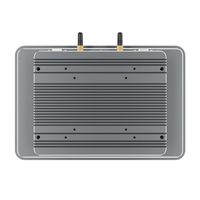 Panel PC industriel intégré à lunette de 10.1 pouces 3mm avec boîtier en alliage d'aluminium Terminal intelligent HMI étanche à la poussière