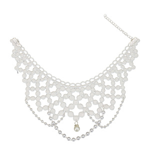 Collar Gargantilla de Encaje Gótico Oscuro DAMAI, Cadena para Clavícula Estilo Punk, Dulce y Moderno, Accesorio para Decoración de Halloween - Product Image 4