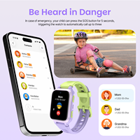 Reloj Inteligente LAGENIO 4G para Niños con Asistente de Voz IA, Videollamada, SOS, IP68, WIFI, GPS, LBS, Alarma, Certificación CE y FCC