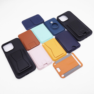 Funda tipo Cartera de cuero magnético 2 en 1 para <span class=keywords><strong>iPhone</strong></span> 15 14 <span class=keywords><strong>13</strong></span> 12 <span class=keywords><strong>Pro</strong></span> <span class=keywords><strong>Max</strong></span> para tarjetero magnético Air tag Tracker Case - Product Image 6