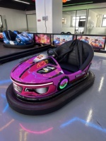 HC Factory Wholesale Nouvelle Voiture Tamponneuse Électrique pour Enfants en Fibre de Verre et Acier pour Parc d'Aventures Intérieur, Maison, École, Centre Commercial, Parc