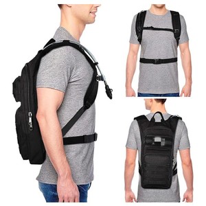 <span class=keywords><strong>Sac</strong></span> à dos tactique souple et tendance pour activités <span class=keywords><strong>de</strong></span> plein air, avec fermeture éclair et ceinture à coussin d'air réglable, idéal pour l'alpinisme, le camping et l'équitation - Product Image 4
