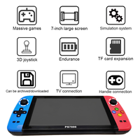Console de jeu portable grand écran PS7000 7 pouces 3000+ jeux Console rétro Lecteur de jeux portable