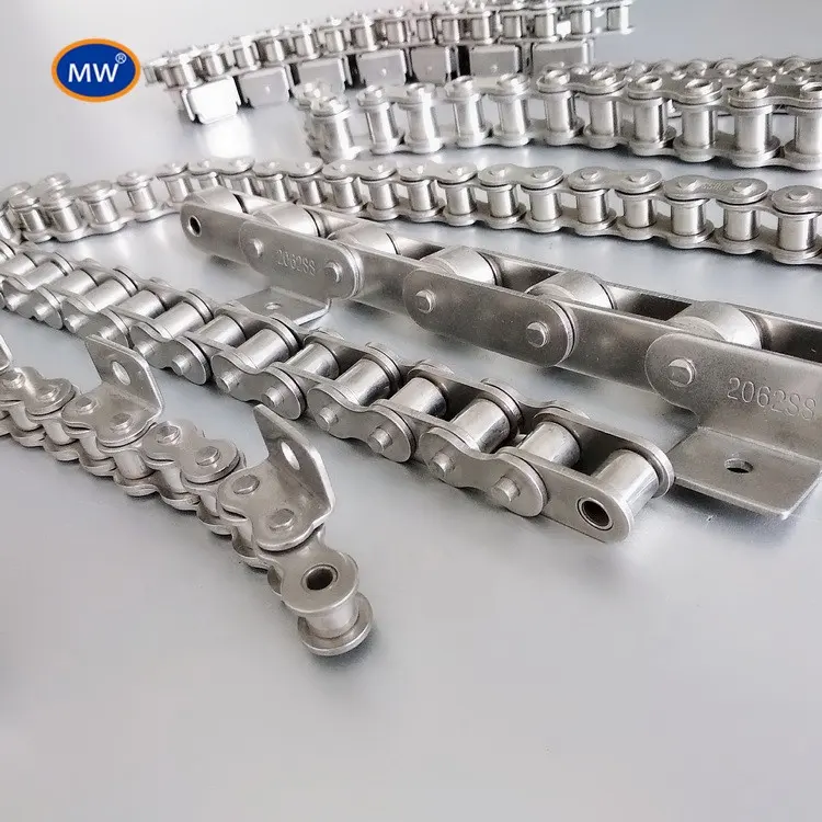 Special stainless steel conveyor chain for transmission
