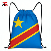 Ensemble de football pour événements sportifs, fêtes et festivals 2026 : Écharpe, bandeau, porte-clés, drapeau du Congo, article de football