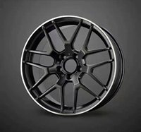 Jantes en alliage G-Class Racing Performance 19 20 pouces 5x120/5x139.7 5 trous Noir Argent pour Mercedes-Benz G500 G63