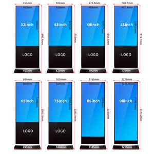 Totem Video Pubblicitario Digitale con <span class=keywords><strong>Display</strong></span> LCD Touch Screen ad Alta Definizione, Vendita Diretta dalla Fabbrica - Product Image 3