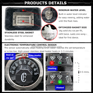 DELIFX Dancing On The Cloud Effect Máquina de <span class=keywords><strong>humo</strong></span> de hielo seco Rentable 3500W Generador de niebla baja <span class=keywords><strong>para</strong></span> concierto de boda Cualquier fiesta - Product Image 4