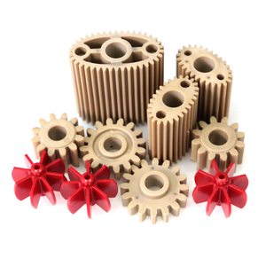 PEEK OEM custom chemical resistance large small gear medical device plastic parts injection auto components parts