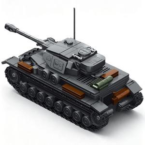 Char d'assaut <span class=keywords><strong>Panzer</strong></span> IV G <span class=keywords><strong>1</strong></span>:35, série militaire, jouet de construction en blocs ABS, modèle historique éducatif pour garçons et filles - Product Image 4