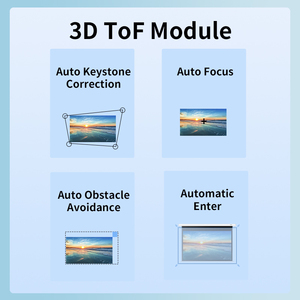 Android11 Nhỏ Đầy Đủ <span class=keywords><strong>HD</strong></span> LCD Di Động Thông Minh Không Dây Proyector 1080P Thụ Động <span class=keywords><strong>3D</strong></span> Máy Chiếu Mini 4K Wifi Rạp Hát Tại Nhà Máy Chiếu - Product Image 6