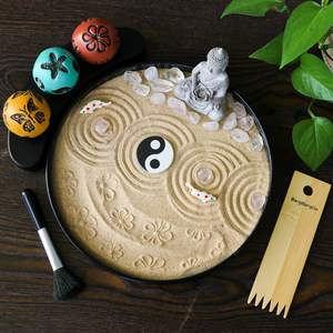 Kit de culture de plantes de bonsaï personnalisé de luxe <span class=keywords><strong>japonais</strong></span>, <span class=keywords><strong>jardin</strong></span> Zen bouddha pour enfant - Product Image 5