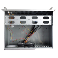 Panneau en aluminium Châssis de montage en rack 19 pouces Boîtier de serveur 4U profondeur courte 350mm