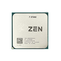 En Stock R7 5700G Processeur AM4 8 Core 3.8Ghz 5600X 5600G 5700X 5700G CPU Orignal 16 Tread R7 5700G CPU Processeur