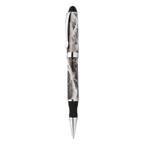 Bolígrafo Rollerball Gris Marmoleado - Bolígrafo de Metal de Latón para Escribir - Product Image 1