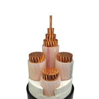 Câble d'alimentation en cuivre isolé en PVC fiable avec âme pleine de calibre 14 AWG pour câblage souterrain et industriel