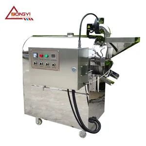 Automatic Small Pine Nut Cashew Toaster Groundnut Sunflower Seeds Peanut Roaster Machinery LQ-30X