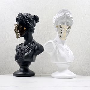 Escultura Decorativa de Mitología Griega en Fibra de Vidrio Estilo Pop Art, Busto de David, <span class=keywords><strong>Venus</strong></span>, Máscara, Estatuilla, Estatua, Busto de <span class=keywords><strong>Venus</strong></span> - Product Image 5