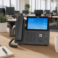 Teléfono IP Inteligente Fanvil X7A con Android 9, Pantalla Táctil de 7 Pulgadas, 112 Teclas DSS, Videollamada, Wi-Fi, Gigabit, PoE, Teléfono VoIP SIP Empresarial