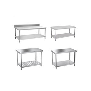 Tavolo da Lavoro in Acciaio Inox per Ristoranti, Vendita Diretta dalla Fabbrica, Banco da Lavoro di Alta Qualità - Product Image 4