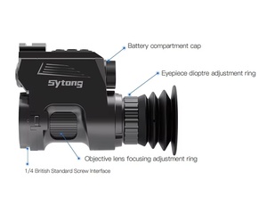 กล้องส่องทางไกลแบบหนีบ Sytong HT-660 กล้องดิจิตอลพกพา ใช้ได้ทั้งกลางวัน/กลางคืน กล้องมองกลางคืนแบบอินฟราเรดความร้อนแบบตาเดียว กันน้ำ - Product Image 2