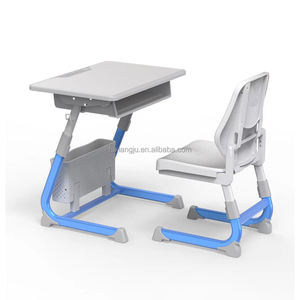 Table et chaise d'étude pour enfants <span class=keywords><strong>XJ</strong></span> Paradise 003, bureau et chaise pour la pause déjeuner et le sommeil avec panier de rangement à vendre - Product Image 3