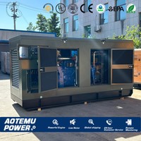 Générateur diesel silencieux de type boîte industrielle, monophasé et triphasé en option, ATS (commutateur de transfert automatique)