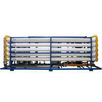 Système de traitement d'eau industriel RO 30TPH, usine de purification entièrement automatique, pompe PLC, stockage d'eau pour usine chimique